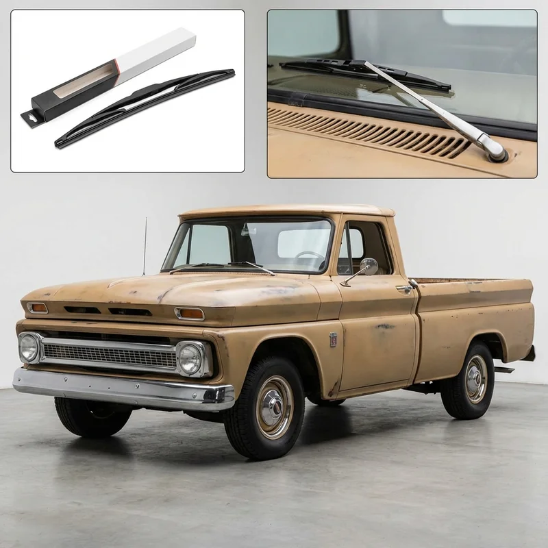 Passenger Side Wiper Blade for Chevrolet K20 Pickup (1960 - 1974) - 1